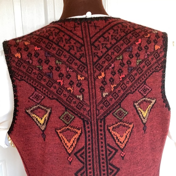 Long knit vest reversible duster - Picture 9 of 12